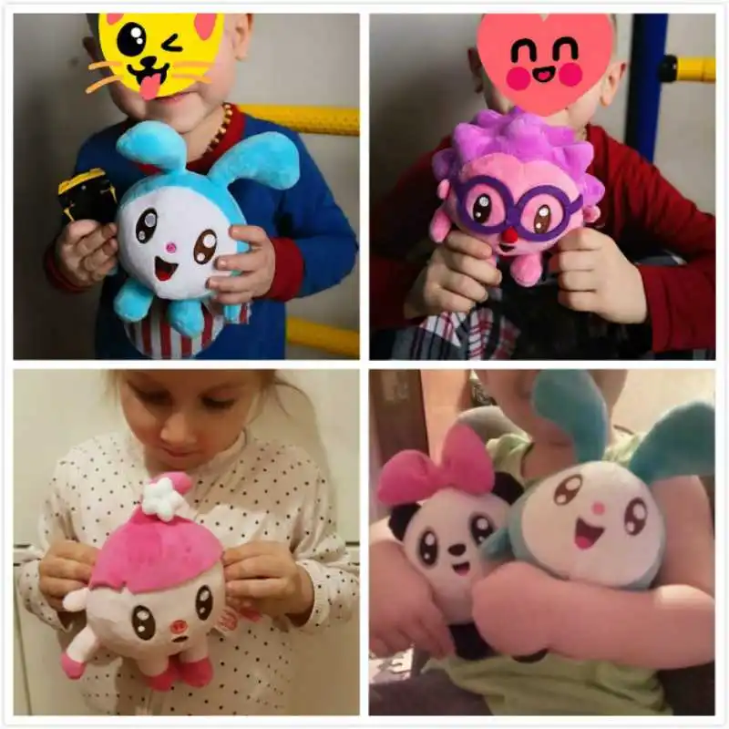 5 шт. кролик мягкая игрушка поросенок плюшевые игрушки мягкие животные игрушки кукла детская для детей