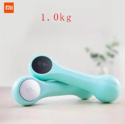 Горячее предложение, Оригинальные Портативные мини-гантели Xiaomi Move It Beat, зарядка через usb, триколор, умные спортивные гантели, оборудование для фитнеса - Цвет: 1.0kg5