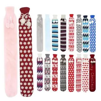 

Winter Long Hot Water Bag Warm Belly Treasure Hand Warmer Protective Heat Preservation Water Bottle Safe Explosion-proof