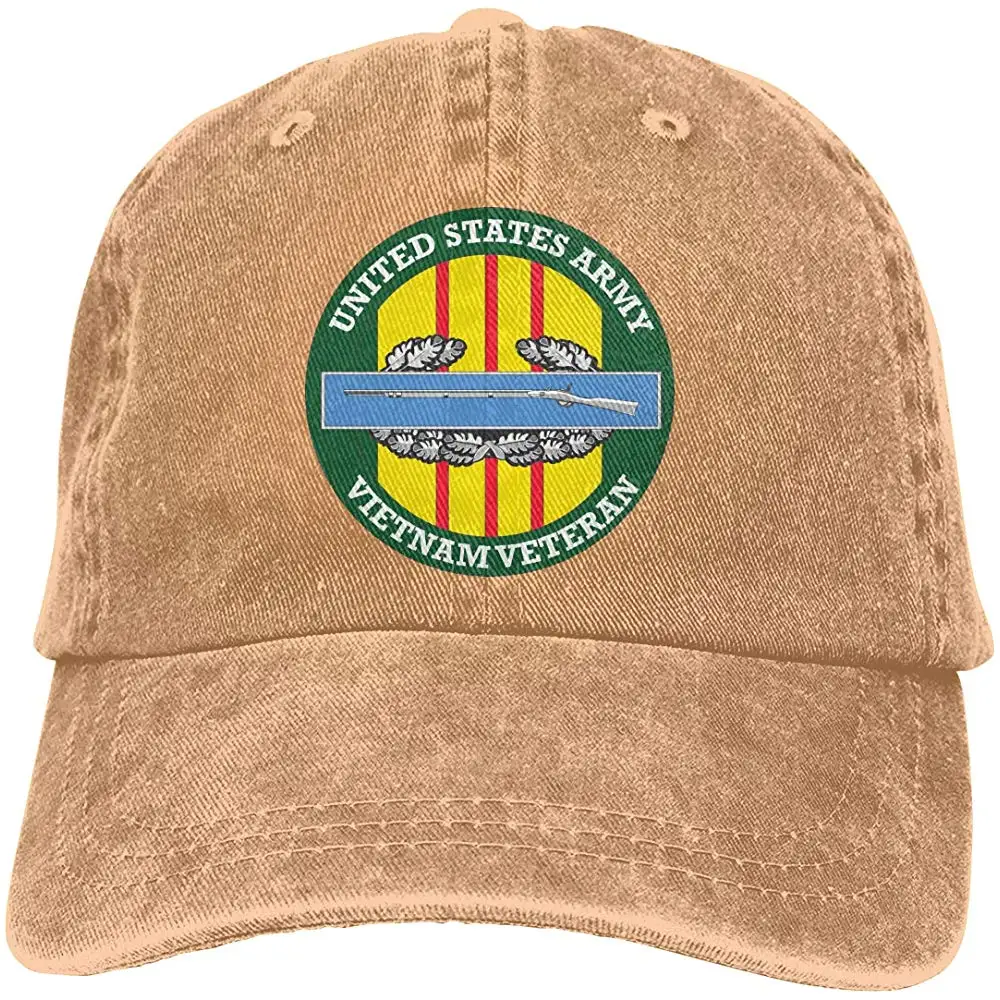 TSDFCCIB Ветеран Вьетнама модная крутая Регулируемая ковбойская шляпа бейсболка для мужчин и женщин Черная