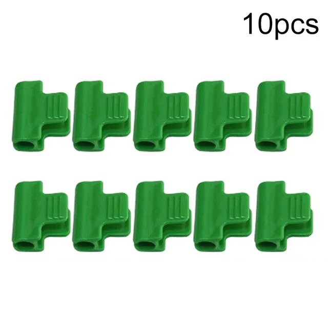 10 db Műanyag Film Klip Üvegházhatású Kertészeti Készletek Sor Borító Árnyékolás Nettó Alagút Karika - Image 3