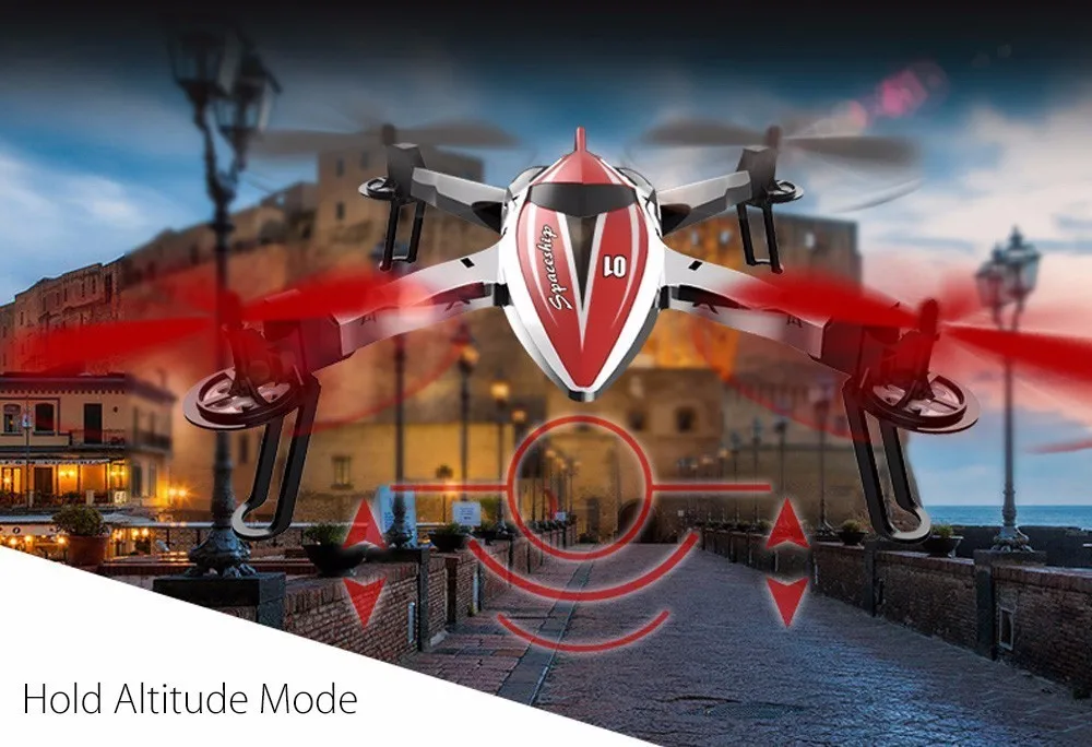 WLtoys Q212K RC Дроны с Камера Wi-Fi 2,4G 4CH 6-осей гироскопа RTF дроны квадроциклы RC беспилотный Летающий вертолет удержания высоты режим игрушка