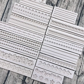 Silicone Lace Fondant Cake Mold 1