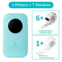 Phomemo – Mini imprimante d'étiquettes autocollantes D30, Machine à étiquette autocollante, appareil de création d'autocollants de cuisine, billet en papier thermique sans encre 