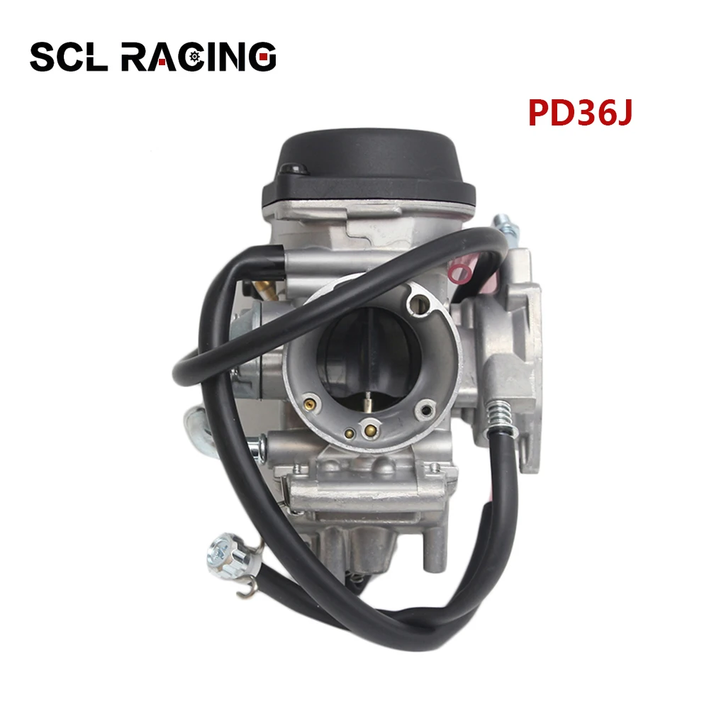 

SCL Racing 36mm Motorcycle Carburetor PD36J Carb For Suzuk LTZ400 Quad Carb 2003-2007 For Kawasak ATV UTV 350CC 400CC 500CC