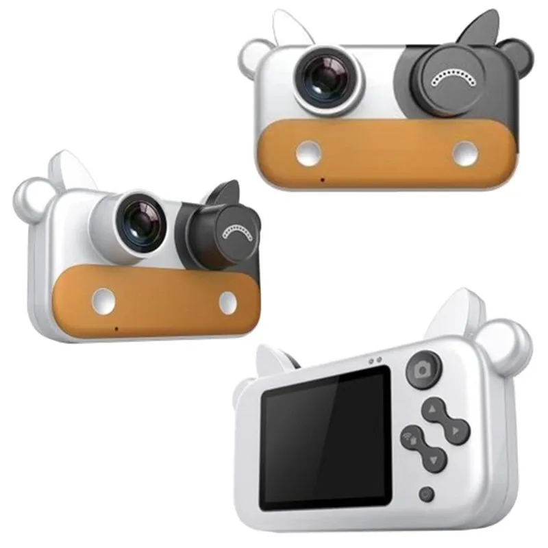 Children's Camera Waterproof 1080P HD Screen Camera Video Toy Kids Cartoon Cute Camera Outdoor Photography Game Study Camera
