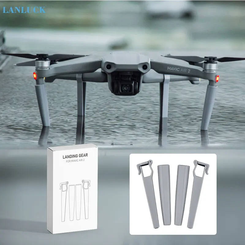 

Landing Gear for Mavic Air 2 Drone Extensions 40MM Extended Leg Quick Release Support Protector for DJI Mavic air2 Accessories