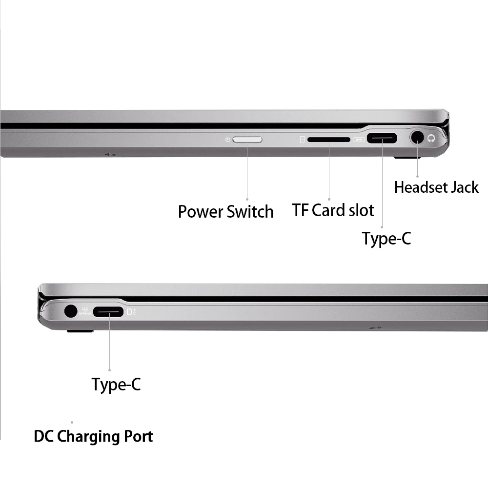 BMAX Y13 360 ° Ноутбук 13 3 дюймов Тетрадь Windows 10 8 Гб LPDDR4 256GB SSD 1920*1080 IPS Intel N4120 сенсорный - Фото №1