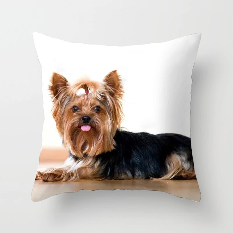 Bichon French Baker Dog Fashion Tapestry Cushion Sham 