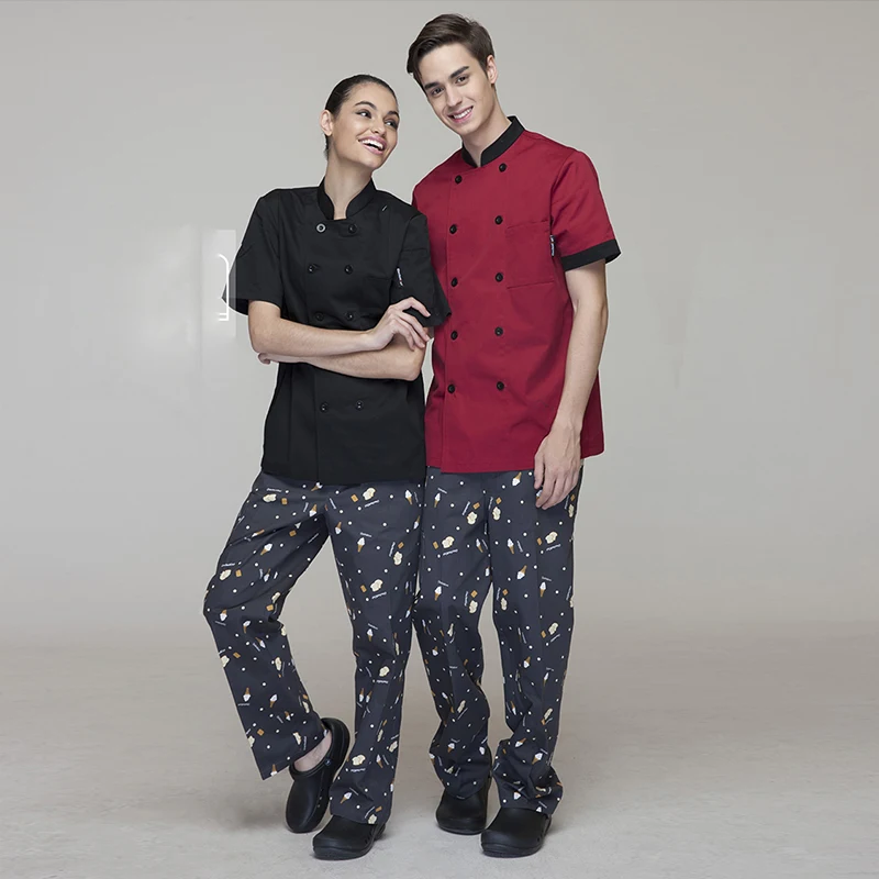 VIAOLI New High Quality hotel uniform pant chef work clothes restaurant trousers chef uniform chinese clothes for men chef pants