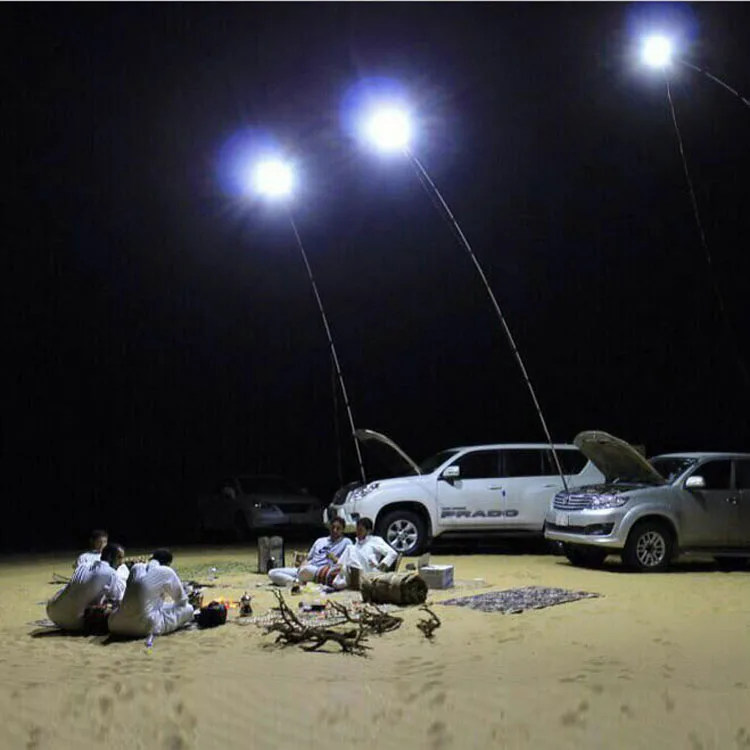 DC12V Telescopische hengel Licht Cob LED Outdoor camping lampen Hoek Verstelbare DC12V Telescopische hengel Licht Cob LED Outdoor camping lampen Hoek Verstelbare