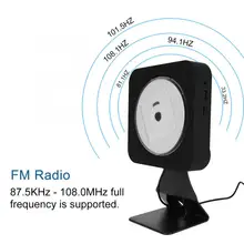 Lettore Dvd Portatil портативный настенный пульт дистанционного управления CD DVD VCD Видео Аудио плеер черный США штекер