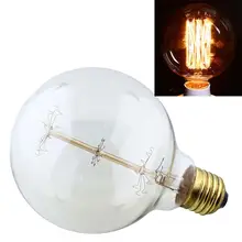 Светильник 40W G95 домашняя барная лампа ретро лампа E27 стиль нити промышленный винтажный 220-240V