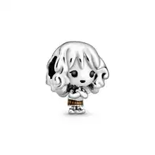 PDB 925 пробы Серебряный магический Бисер для школьницы подходит для DIY браслета женские ювелирные изделия подарок