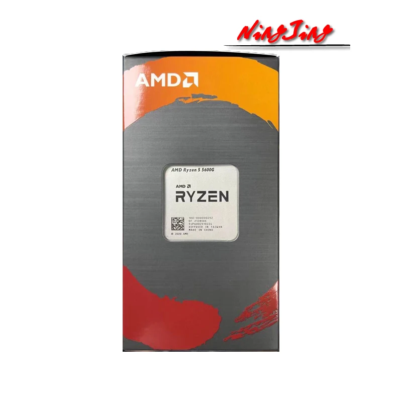 Процессор AMD Ryzen 5 5600G R5 3 9 ГГц шестиядерный двенадцатипоточный процессор 65 Вт L3 = 16M
