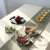 New1200 Ml 3-layer Glass Can Kitchen Food Bulk Container Set for Spice Dry Fruit Storage Tank Salad Bowl Box Mason Jars with Lid 5