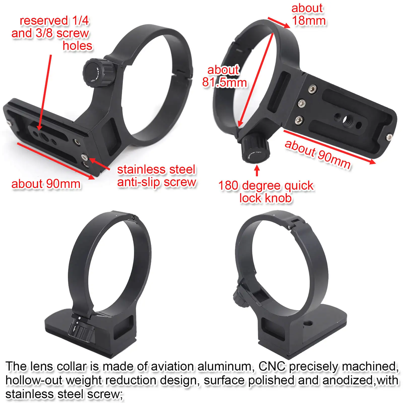 TAMRON タムロン Tripod Mound 三脚座 A035TM New Tamron A035TM Tripod Mount for 100-400mmDi(A035) & 50
