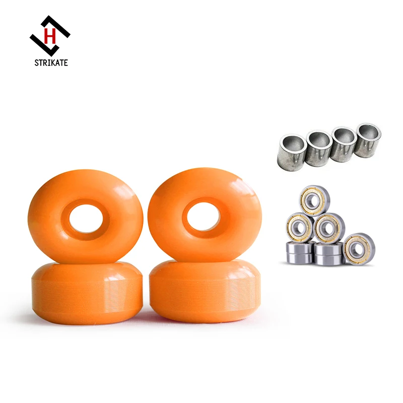Skateboard Longboard Wheels 52mm 92A Road Skate Pro Action Motion Wheels 4pcs with 8pcs ABEC 11 silver seal Bearing 4pcs spacers skateboard accessories,skateboard wheel