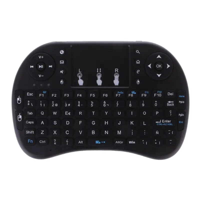 Русская i8 2,4 ГГц Беспроводная клавиатура Air mouse Touchpad для Android tv BOX PC Y98A