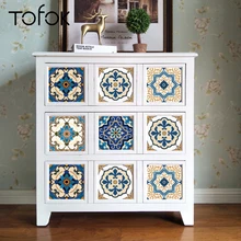 Tofok 10 шт./компл. марокканский Стиль стикер для настенной плитки креативное искусство панно декор для Спальня Гостиная Кухня мебель для дома Стикеры