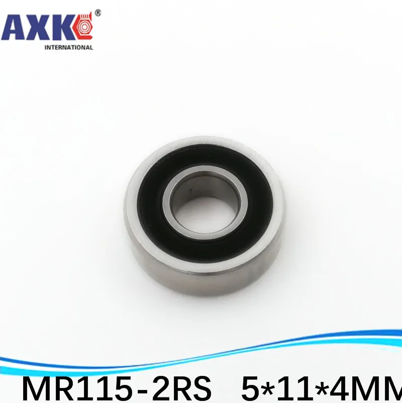 AXK распродажа цена 10 шт. высокое качество ABEC-5 Z2V2 EMQ MR115-2RS 5*11*4 мм Миниатюрные