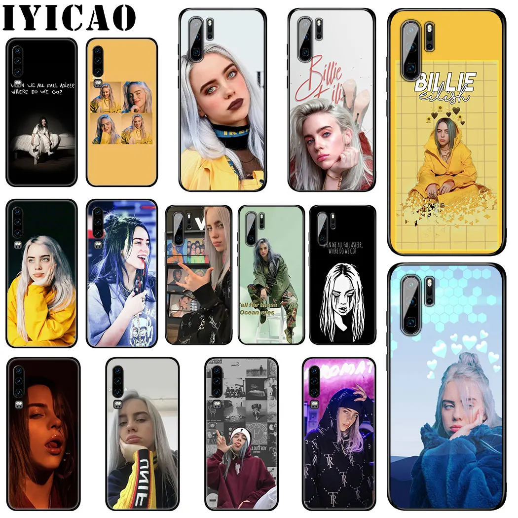

IYICAO Billie Eilish Soft Silicone Case for Huawei P Smart Z Plus 2019 P30 P20 P10 Lite Pro Phone Case