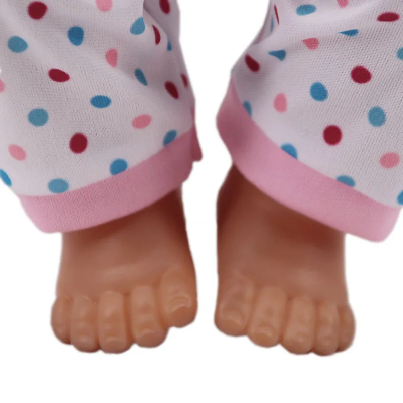 Новая кукла одежда комплект из 3 предметов, костюм = одежда с кроликом+ Штаны+ повязка на голову для 18-дюймовые американских кукол и 43 см для ухода за ребенком для мам, куклы, поколение, подарки