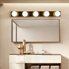 Светодиодный зеркальный светильник студия присоска USB макияж группа ламп настольная лампа для ванной L5#4