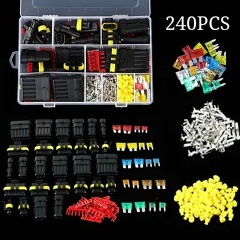 

1-6 Pin Terminal Connector Fuse Car Waterproof Auto Kit Super-sealed Equipment