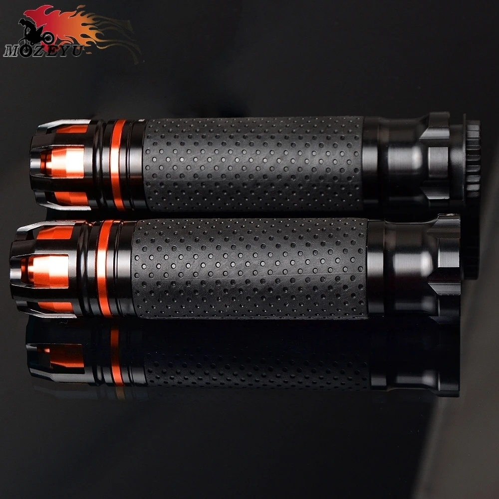 7/" 22 мм CNC мотоциклетные универсальные ручки для KTM 690 SMC/SMC-R/Duke R Duke Ручка Бар Конец Руль RC8/R SMT SMR