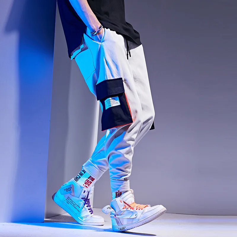 

Summer INS Popular Brand Bib Overall Men's Straight-Cut Loose Casual Pants Ulzzang Korean-style Trend Men's Versatile Pants