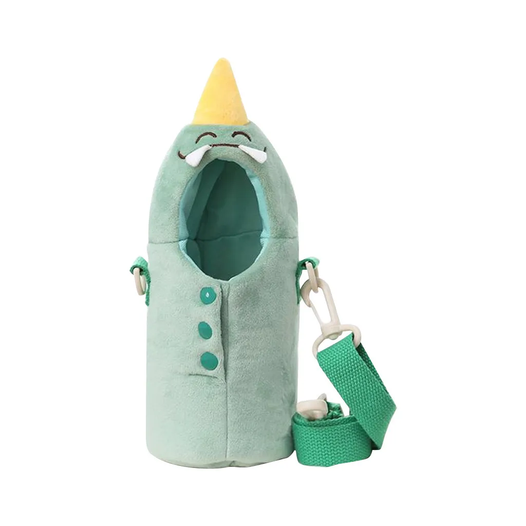 Детский набор чашек для воды, милый мультяшный плюшевый Набор чашек для чайника, Набор чашек для воды, крышка бутылки для воды, крышка для детей, студентов