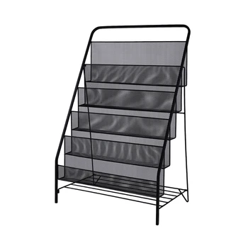 

Nordic iron art magazine rack simple floor newspaper rack newspaper rack simple child baby picture book rack