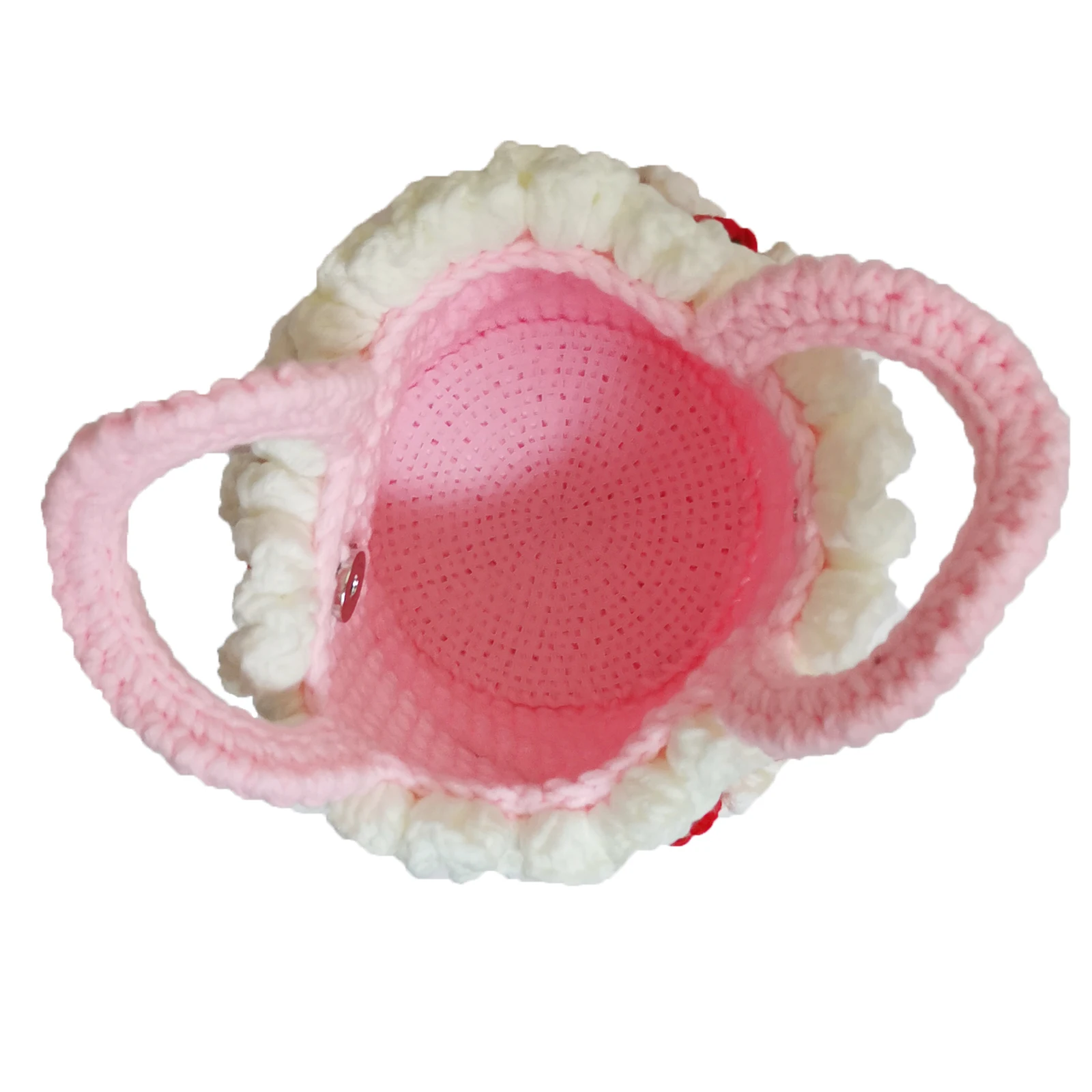 Рисунок 4 - Вязаный модный кошелек BomHCS с клубничным тортом