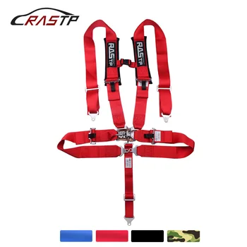 

3 Inch Universal Racing Harness Seat Belt 5 Point Fixing Mounting Quick Release Nylon Car Safety Racing Seat Belt RS-BAG038-TP