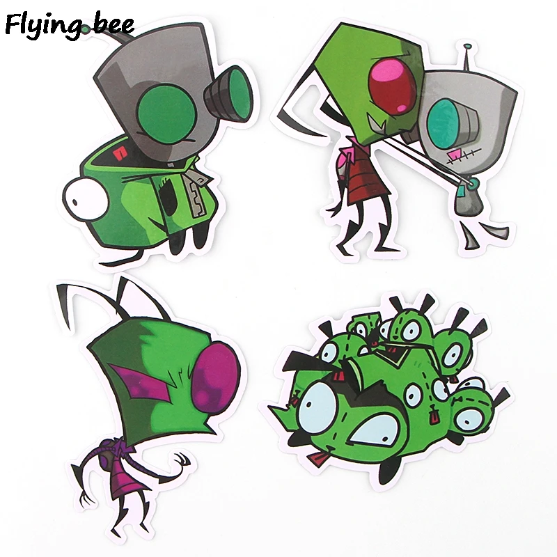 Flyingbee 38 шт. креативная тема Водонепроницаемая Автомобильная наклейка из ПВХ для