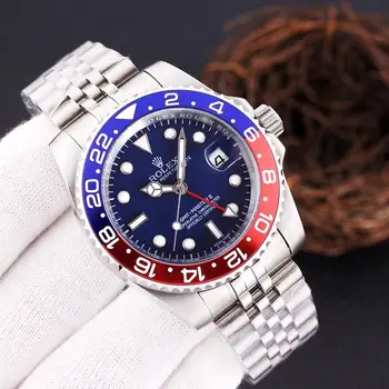 

rolex- Luxury New Men Automatic Mechanical Watches Drive Ceramic Bezel Crystal Sapphire Sport AAA Watch 1553
