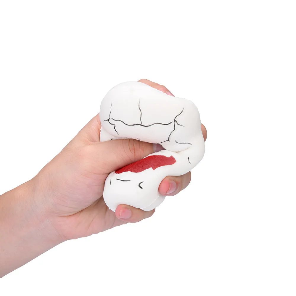Skull Fun Stress Reliever Decompression Toy Squishy squishy Stress Reliever Decor Toys Squeeze Kid Adult Toys Gift #B