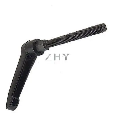 

Black Metal 1/5" Threaded Machinery Adjustable Handle