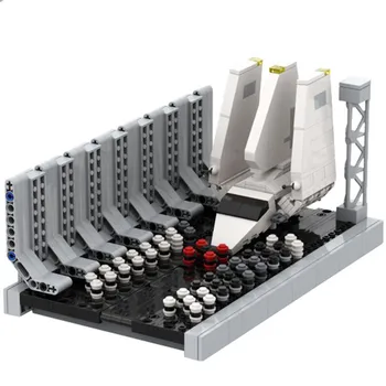 

Star Spaceship Set Wars Mini Docking Bay Model Building Blocks MOC Bricks kit Educational Kids toys for Children Christmas gifts
