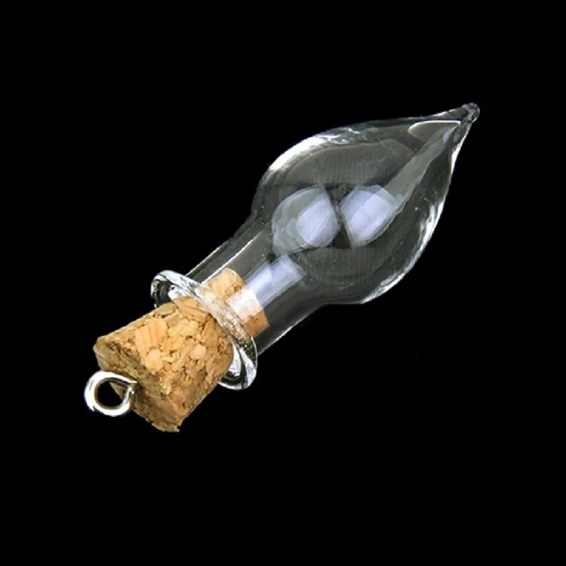 10 de colgantes de moda para mujer, collares, botellas de vidrio con de colgantes artesanales, de deseos - AliExpress Joyería y accesorios