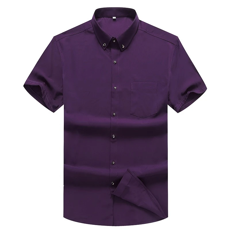 men 8XL 9XL shirts 10XL 7XL plus size big larger 5XL 6XL cheap short sleeve summer dress plaid shirts casual navy blue dress shirts men casual shirts