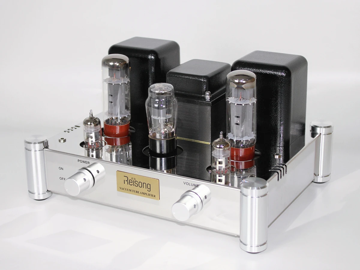 pre amp Reisong A12 12AX7(ECC83) EL34 Tube Integrated Amplifier single-ended Class A Boyuurange Tube amp amp stands