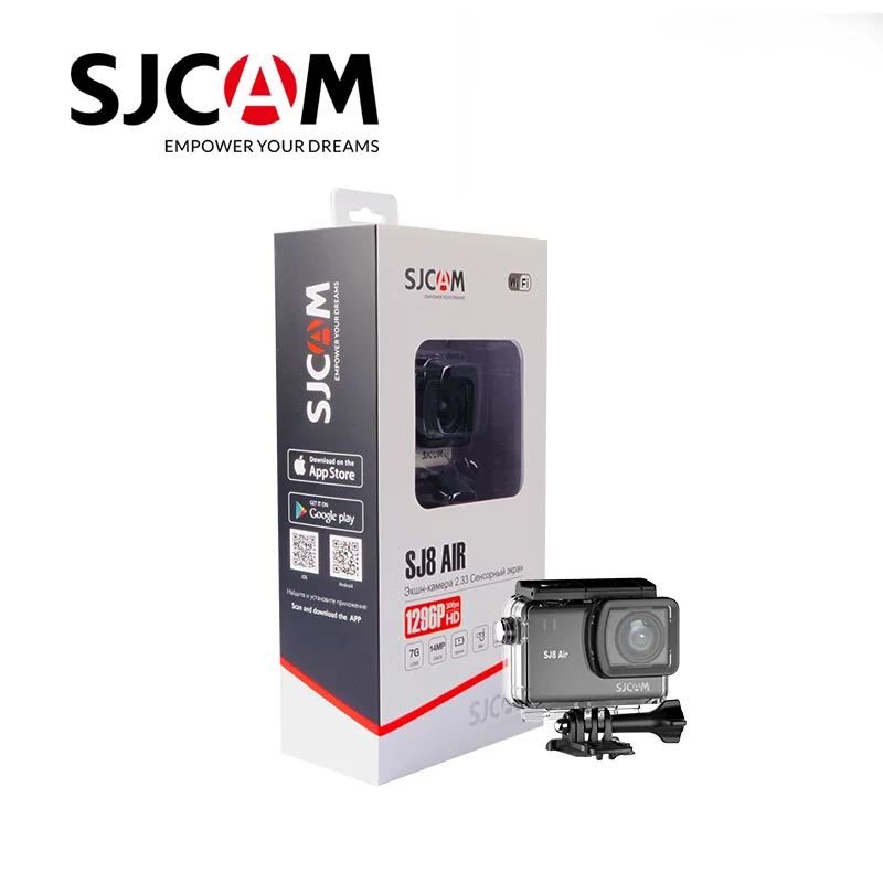 SJCAM SJ8 AIR Action camera WiFi 1080P Full HD 30m водонепроницаемый корпус Спорт DV 1296P Экстремальный SJ Спорт на открытом воздухе камера