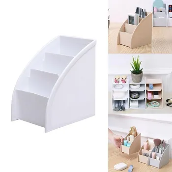 

Storage Box Eco-friendly Plastic Wood Tv Air Conditioner Remote Control Holder Home Office Sundries Storage Case Desk Organizer