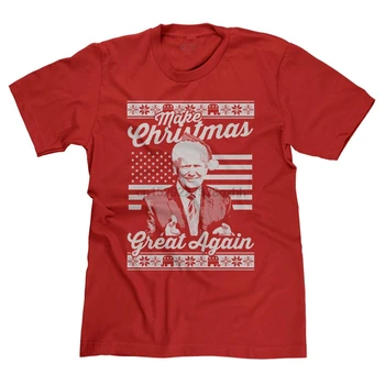 

MAKE CHRISTMAS GREAT AGAIN DONALD TRUMP UGLY SWEATER MERRY XMAS GOP T-SHIRT TEE