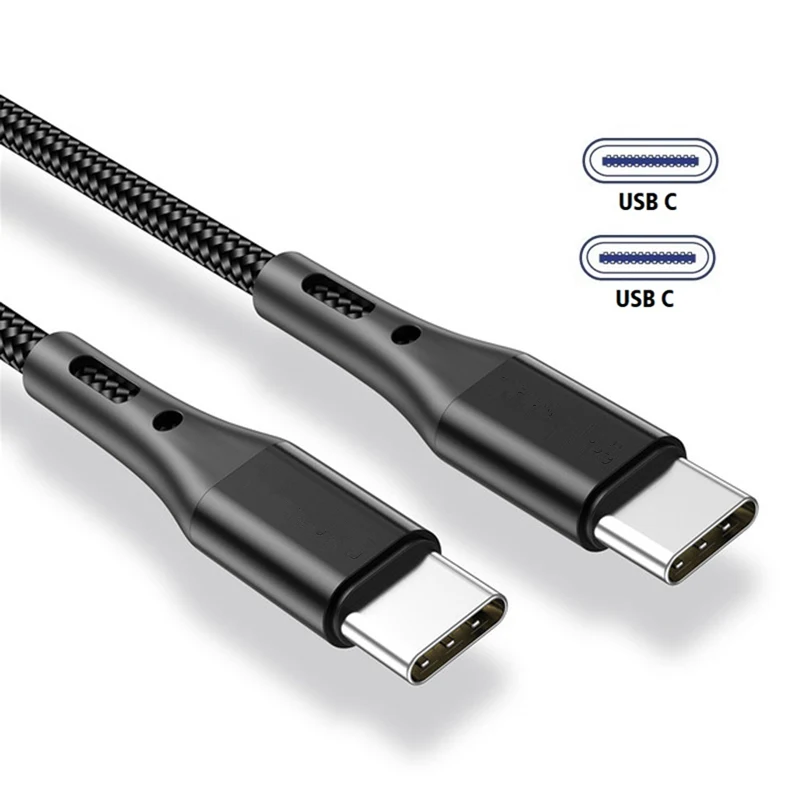 PD двойной 3A кабель для быстрой зарядки USB Type C к Xiaomi 8 mi10 mi9 поддержка 60 Вт QC3.0