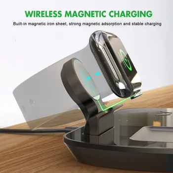 

3 in 1 Fast Wireless Charger Dock Station Fast Charging For iPhone 11 11 Pro XR XS Max 8 for Apple Watch 2 3 4 5 For AirPods