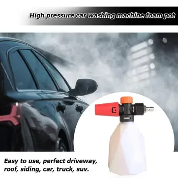 

Hot Sale Foam Lance Wear-resistant Solid 500ml Car Wash Snow Foam Lance Cannon G1/4 Quick Release for Pressure Washer