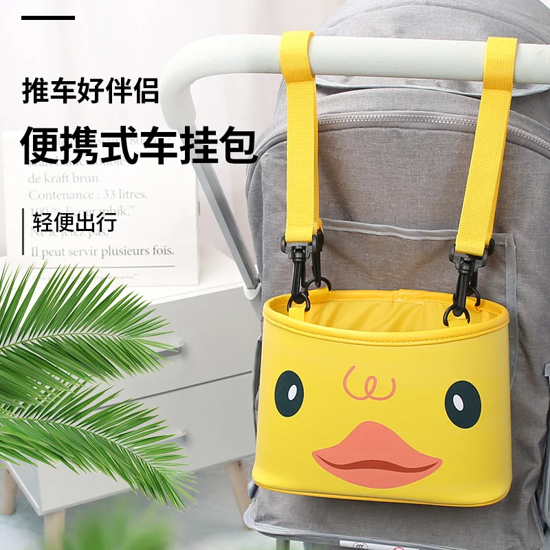 

Creative Cart Bag Cartoon Waterproof Multi-functional Portable Buggy Hanging Pouch Mommy Aiaper Storgage Bag Large Capacity